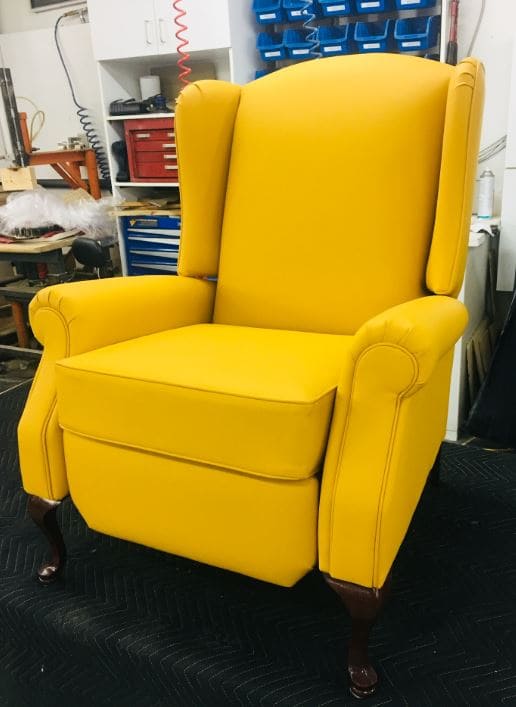 Fauteuil polyester - Ébénisterie et rembourrage Châteauguay